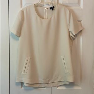 White blouse from Armani Jeans